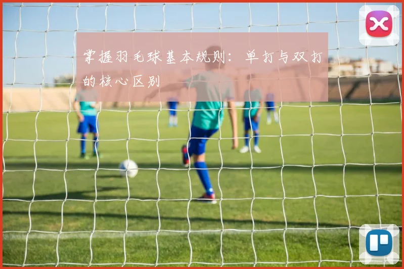 掌握羽毛球基本规则:单打与双打的核心区别